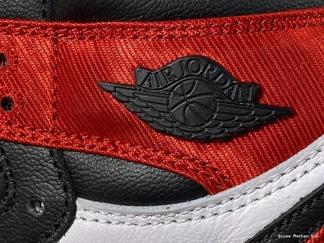 Jordan Air Black 1 CD0461-016 Satin Retro High Toe 0622